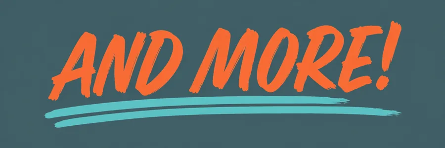 And More banner